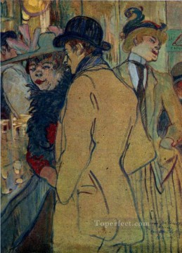 アンリ・ド・トゥールーズ・ロートレック Painting - アルフレッド・ラ・ギーニュ 1894年 トゥールーズ ロートレック アンリ・ド
